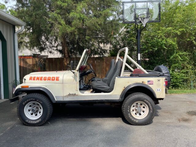 1984 Jeep Jeep SUV White 4WD Manual CJ7 1984 Jeep CJ CJ7