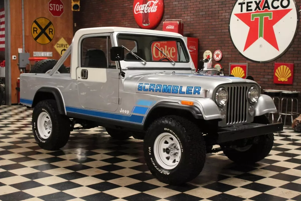 1984 Jeep Scrambler SR CJ8 67K Miles Cosmetic Resto