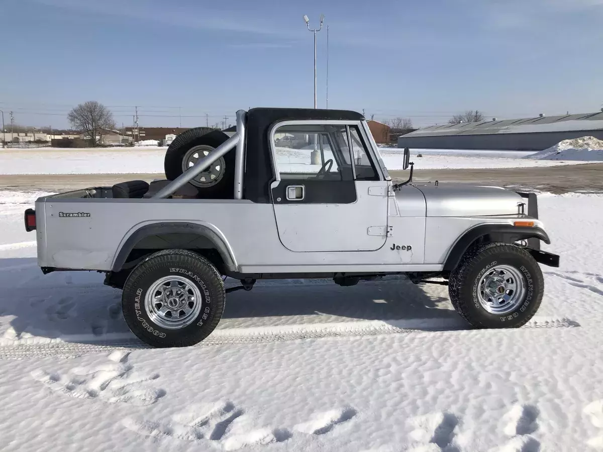 1984 Jeep Scrambler SUV Grey 1984 Jeep CJ