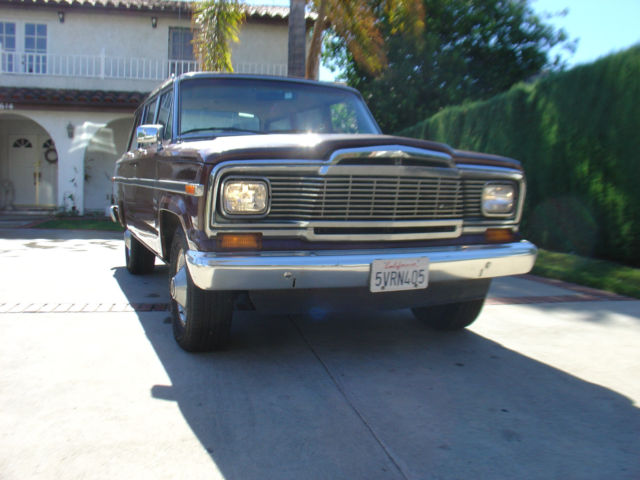 1984 Jeep Wagoneer 109k miles 1983 1982 1981 1991 1990 1988 1989 1987 1986 1985 1984 Jeep Wagoneer Wagoneer