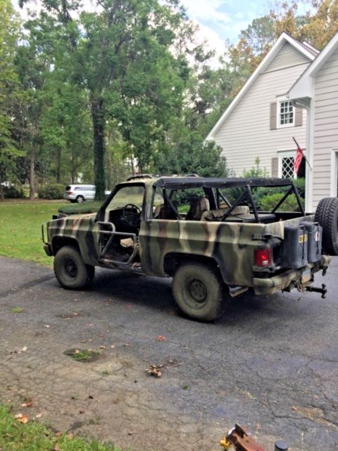 1984 K5 Blazer CUCV M 1009 4WD, Diesel Engine 1984 Chevrolet Blazer