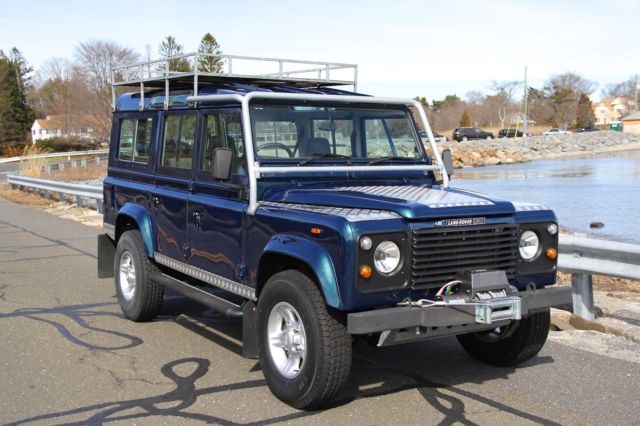 1984 LAND ROVER DEFENDER 110 "MAGAZINE COVER TRUCK, ENGLAND RESTORED, THE BEST!" 1984 Land Rover Defender DEFENDER 110