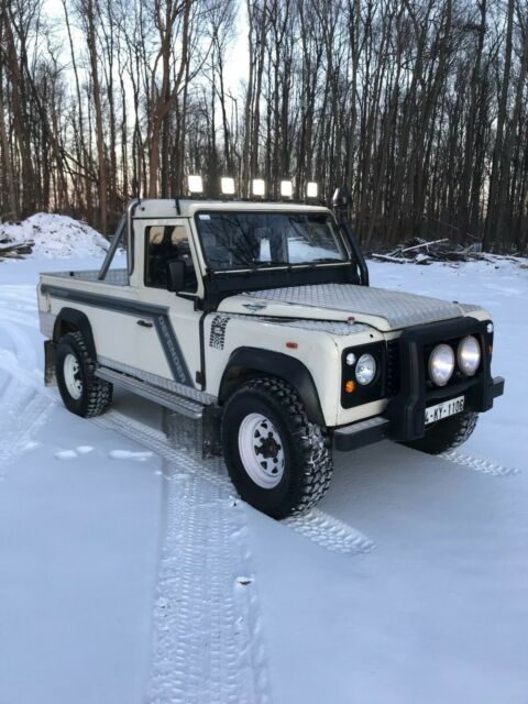 1984 Land Rover Defender 110, 117,000 mi - 200TDI diesel conversion at 70,000 mi 1984 Land Rover Defender White w/ Grey Trim