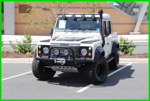1984 LAND ROVER DEFENDER 110 QUAD CAB 300 TDI DIESEL MINT COND LOTS OF UPGRADES 1984 Land Rover Defender