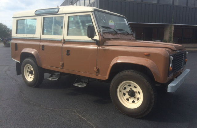 1984 Left Hand Drive Defender 110 1984 Land Rover Defender