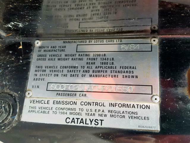 1984 Lotus Esprit Turbo / CLEAN TITLE/ 87,000 MILES /AC - photo 12