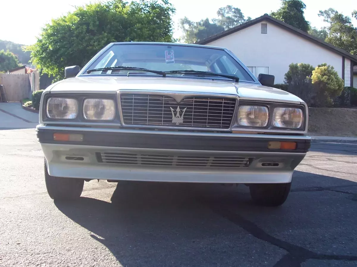 1984 Maserati Biturbo - European model 1984 Maserati Biturbo