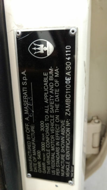 1984 Maserati Quattroporte yes - photo 13