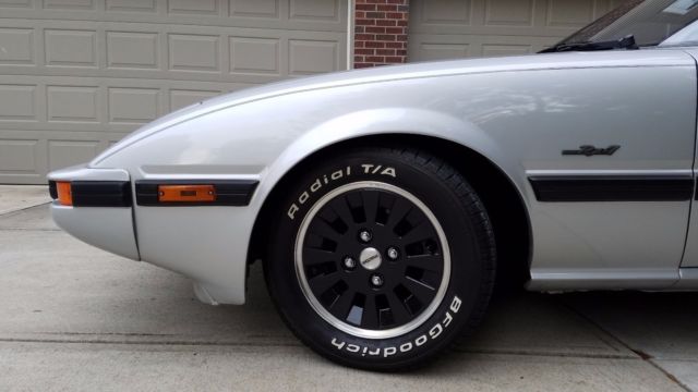 1984 Mazda RX-7 GSL-SE GSLSE Silver/Red Original Unrestored - photo 2