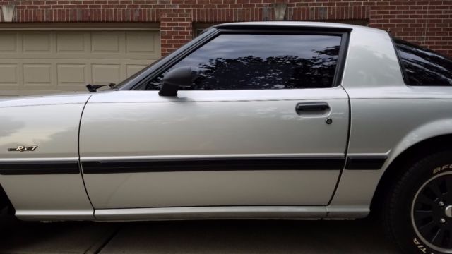 1984 Mazda RX-7 GSL-SE GSLSE Silver/Red Original Unrestored - photo 3