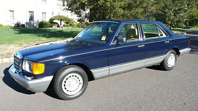 1984 MERCEDES 300SD SEDAN ONLY 9,858 ORIGINAL MILES STUNNING ORIGINAL CAR 1984 Mercedes-Benz 300-Series SD
