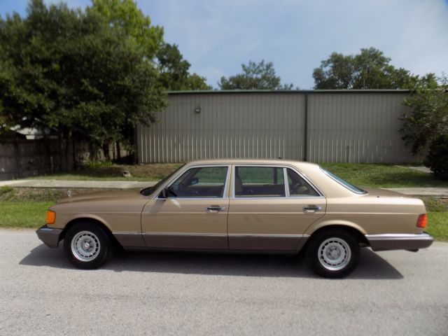 1984 Mercedes 500 sel Only 24 k mi Pristine Example Show quality Serviced 1 ownr 1984 Mercedes-Benz 500-Series 500 sel