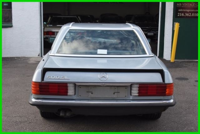 1984 Mercedes 500SL Euro! W107.046 M117 Engine NO RESRVE! 1984 Mercedes-Benz SL-Class convertible