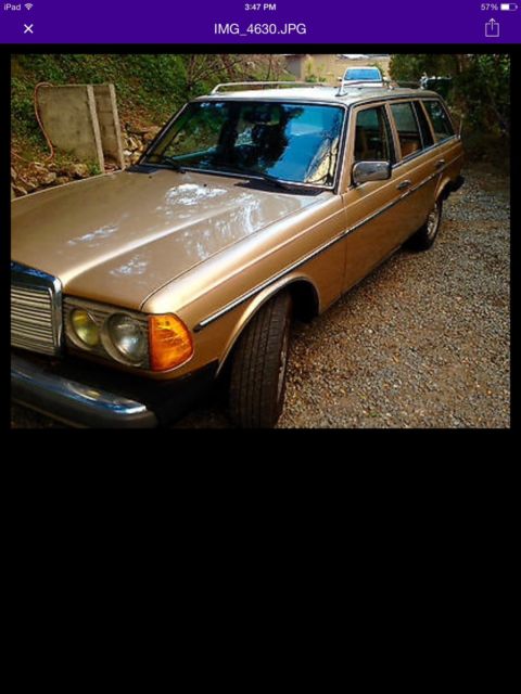 1984 Mercedes-Benz 300TD Base Wagon 4-Door 3.0L 1984 Mercedes-Benz 300-Series TDT