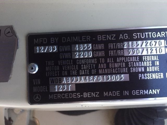 1984 Mercedes-Benz 300-Series - photo 9