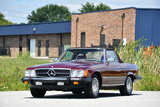 1984 Mercedes-Benz 380SL - 84k miles - Orient Red / Palomino Leather - SERVICED 1984 Mercedes-Benz 300-Series 380SL