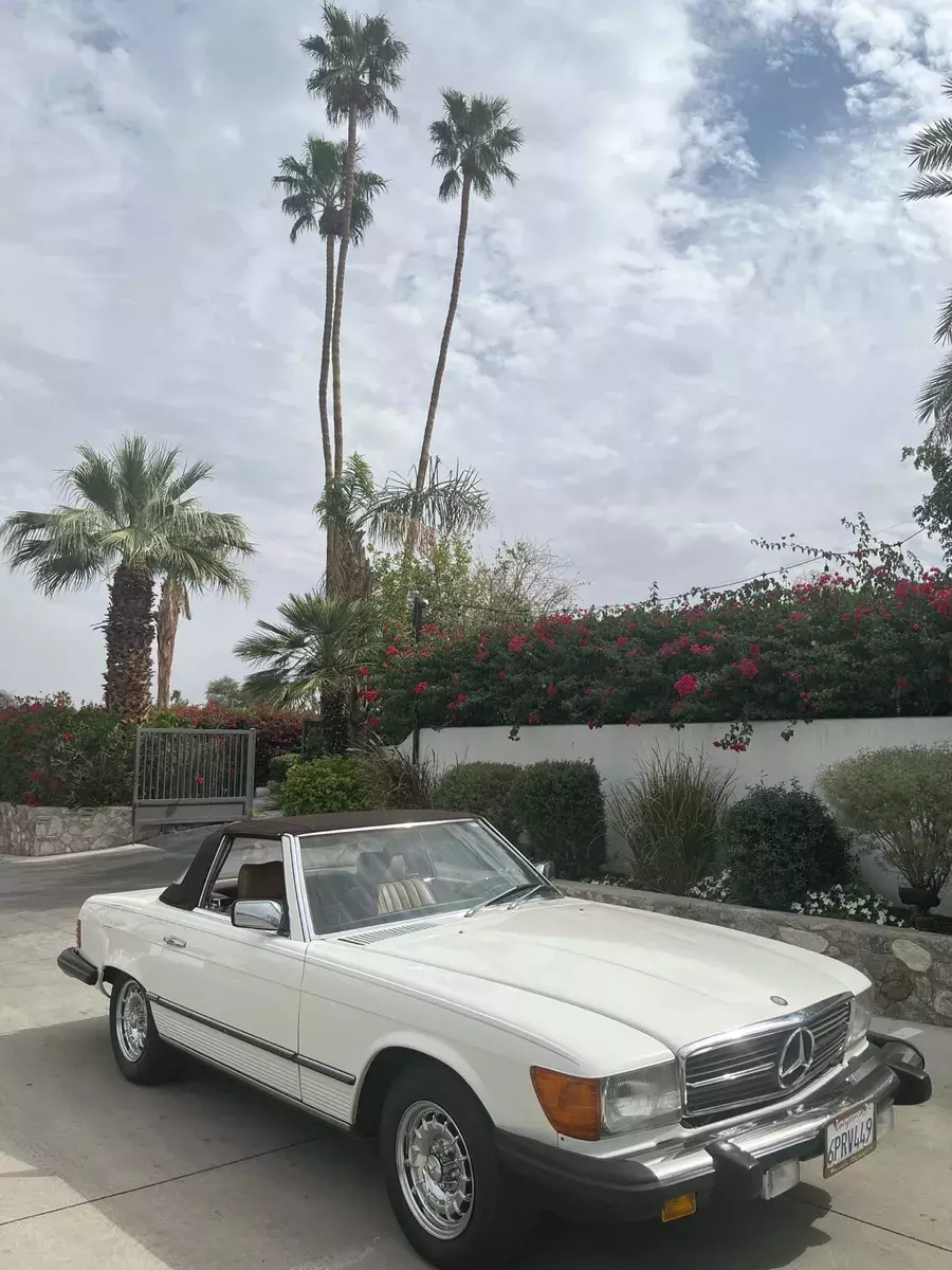 1984 Mercedes-Benz 380SL Convertible White SL 1984 Mercedes-Benz SL-Class SL