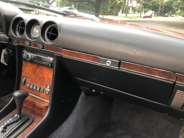 1984 Mercedes-Benz SL-Class 568 Signal Red ext. w. Black LEATHER - photo 13