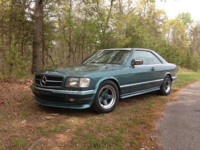 1984 Mercedes Benz 500 SEC Euro AMG 1984 Mercedes-Benz S-Class Leather