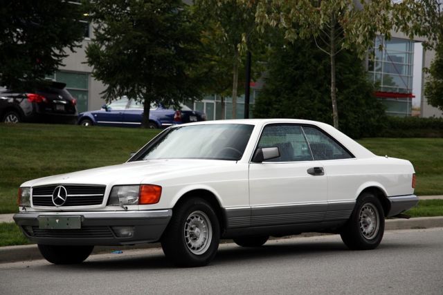 1984 MERCEDES BENZ 500 SEC, EURO MODEL, ORIGINAL PAINT. IMMACILATE!! 1984 Mercedes-Benz 500-Series