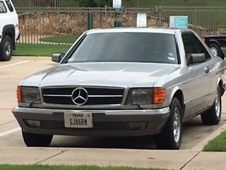 1984 Mercedes Benz 500sec EURO W126 1984 Mercedes-Benz 500-Series 2 Door