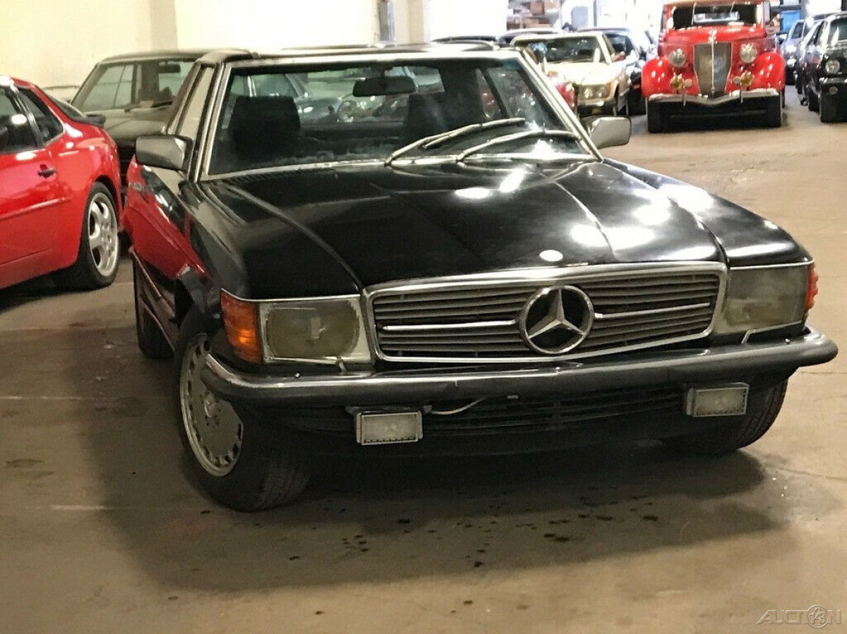 1984 Mercedes Benz 500SL EURO R107 Small bumpers EURO lights! 1984 Mercedes-Benz 500-Series Convertible