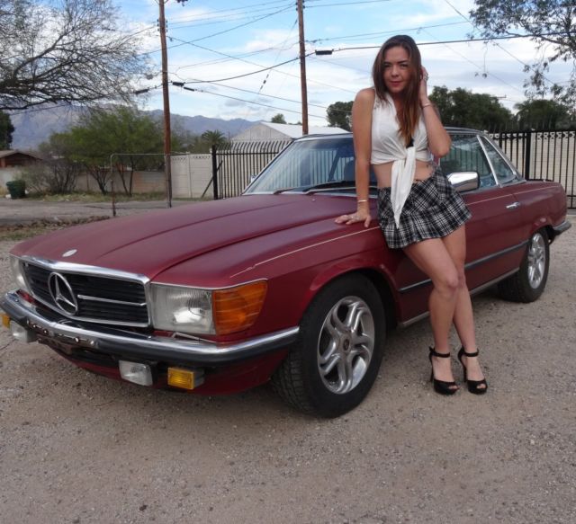 1984 Mercedes-Benz SL-Class Euro Spec 500SL