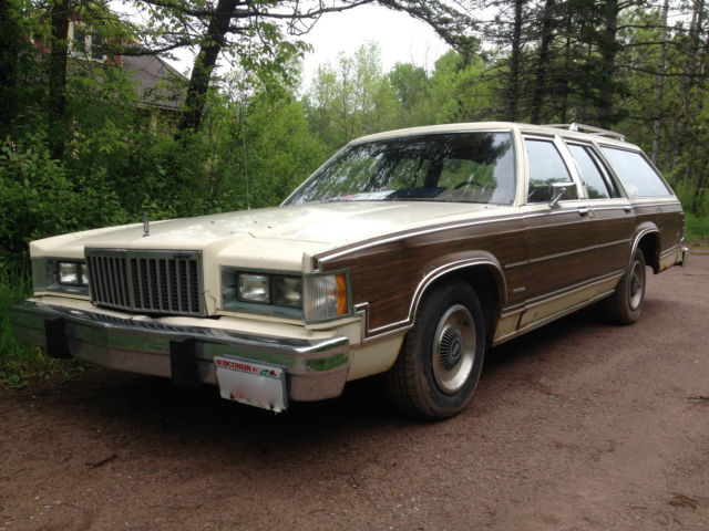 1984 Mercury Grand Marquis Colony Park Wagon 4-Door 5.0L 1984 Mercury Grand Marquis
