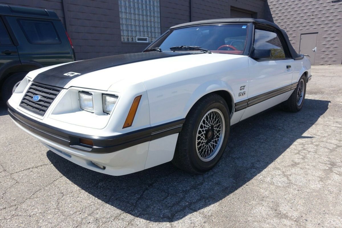 1984 Mustang GT Convertible 59,950 Miles -351 CID 5 Speed -Nice! 1984 Ford Mustang GT