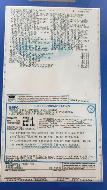 1984 Ford Mustang FREE SHIPPING WITH BUY IT NOW!! - photo 5