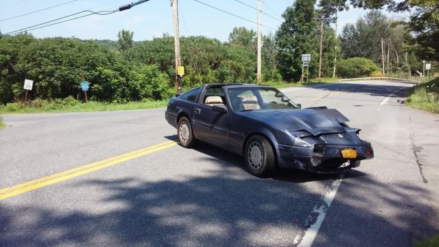 1984 nissan 300zx turbo 5spd t tops RUNS AND DRIVES body damage WITH $2K EXTRAS 19840000 Nissan 300ZX 2DR COUPE T TOPS