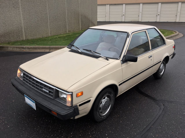 1984 Nissan Sentra 5-Speed 2-Door Sedan - Northwest car 1984 Nissan Sentra Deluxe