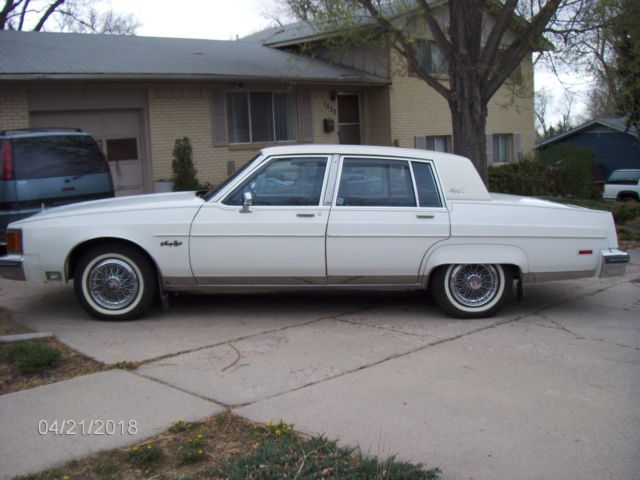 1984 Oldsmobile 98 Regency Brougham Sedan 1984 Oldsmobile Ninety-Eight Brougham