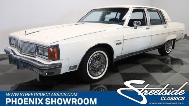 1984 Oldsmobile 98 Regency Brougham Sedan 307 V8 Classic Vintage Collector 1984 Oldsmobile Ninety-Eight Regency Brougham