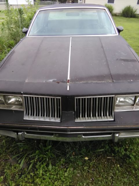 1984 Oldsmobile Cutlass 6 cylinder 231, 2 bb carb with replaced engine. 1984 Oldsmobile Cutlass chrome