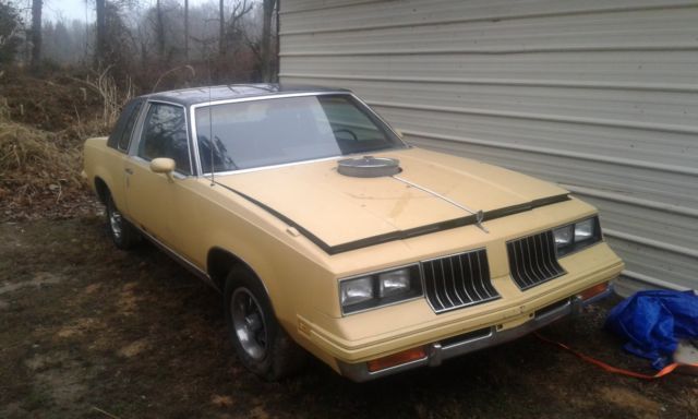 1984 oldsmobile cutlass calais t-top 455 big block 1984 Oldsmobile Cutlass