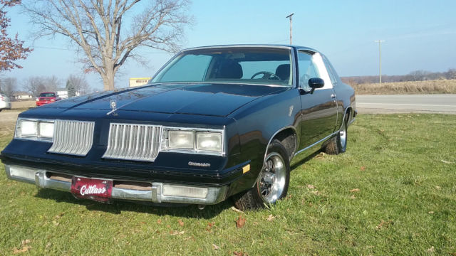 1984 OLDSMOBILE CUTLASS SUPREME 455 V8 TURBO 400 TRANNY BLACK REAR WHEEL DRIVE 1984 Oldsmobile Cutlass SUPREME