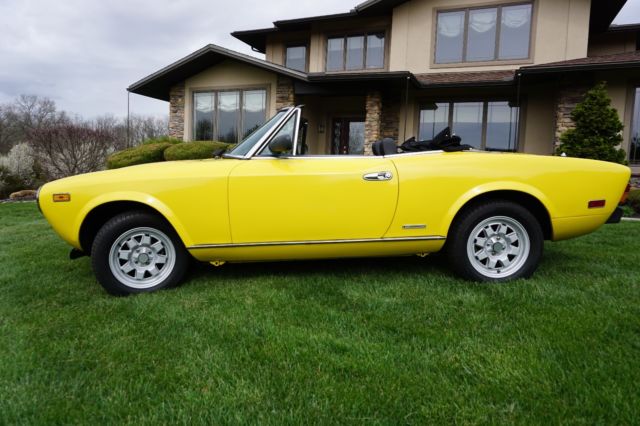 1984 Pininfarina Azzurra (Fiat Spider) 1984 Fiat 124 Spider