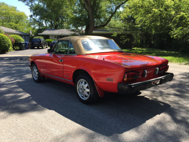 1984 Fiat 124 Spider - photo 8