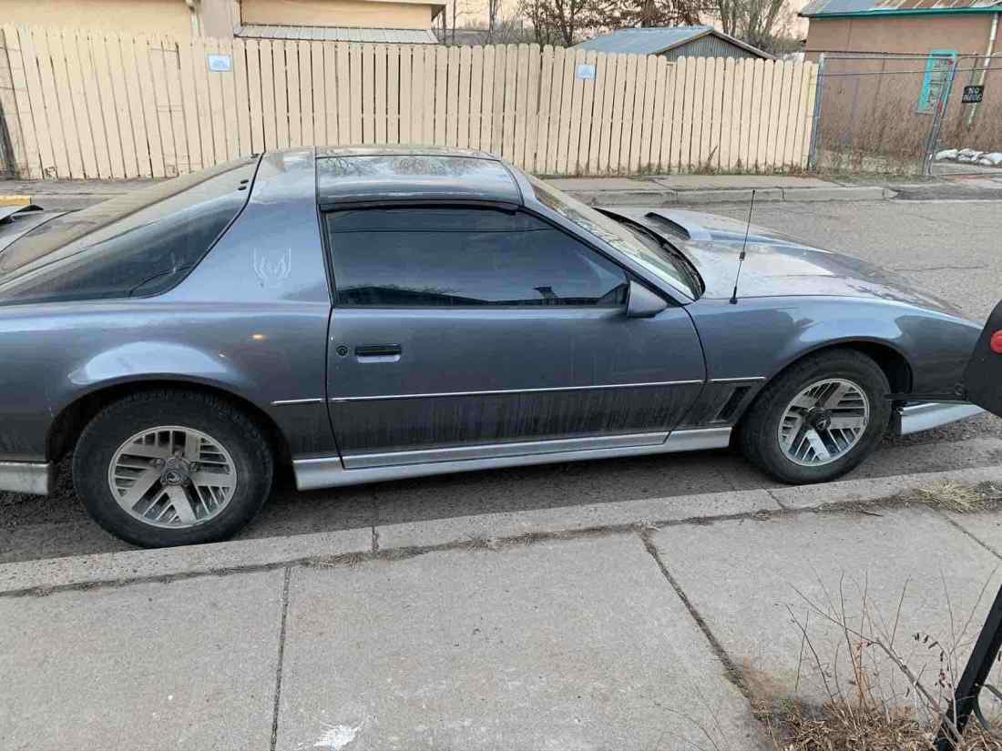 1984 Pontiac Firebird Coupe Grey RWD Automatic TRANS AM 1984 Pontiac Firebird TRANS AM