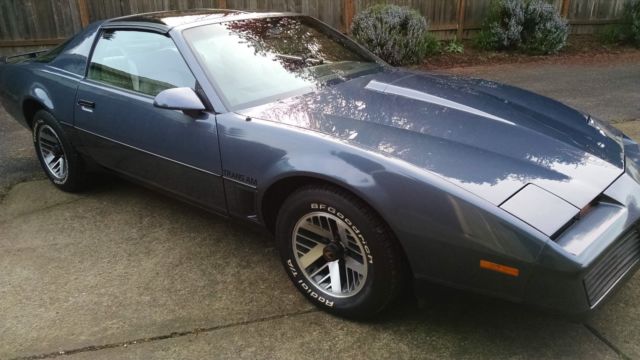 1984 Pontiac Trans Am Runs Drives Body Inter VGood 5LV8 5 spd manual