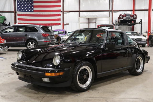 1984 Porsche 911 8823 Miles Black Coupe 3.2L H6 5 Speed Manual 1984 Porsche 911 --