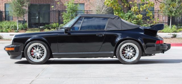 1984 PORSCHE 911 CARRERA CABRIOLET, 5 SPEED MANUAL, ONLY 70,052 ORIGINAL MILES 1984 Porsche 911 Carrera Convertible 2-Door