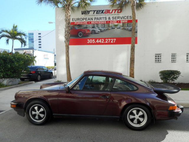 1984 Porsche 911 Porsche 1984 911 Coupe Burgundy - photo 6