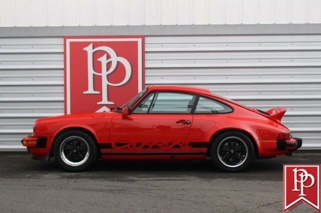 1984 Porsche 911 Carrera Sunroof Coupe, Guards Red on Black, really nice 1984 Porsche 911 Carrera Coupe