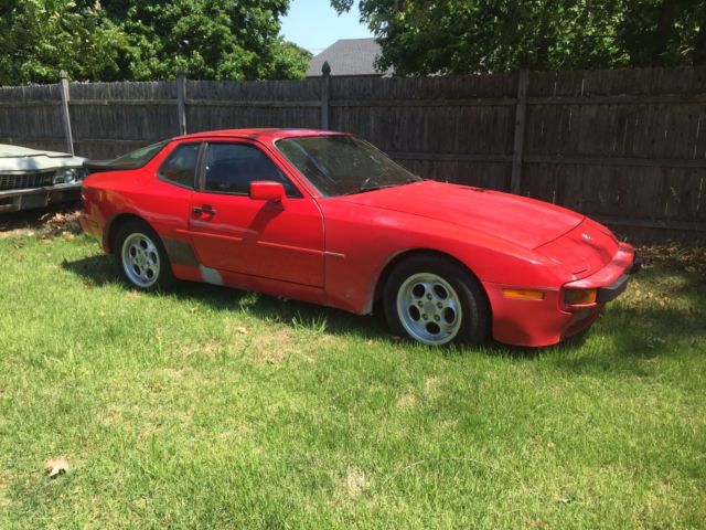 1984 Porsche 944 5 speed manual RED no interior!!! 1984 Porsche 944