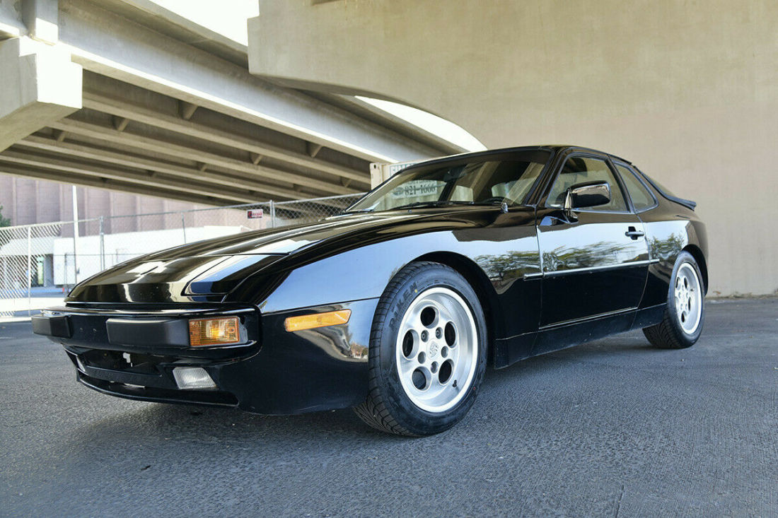 1984 Porsche 944 Coupe, 90799 miles, 5-speed, black on black, 16x8 wheels 1984 Porsche 944