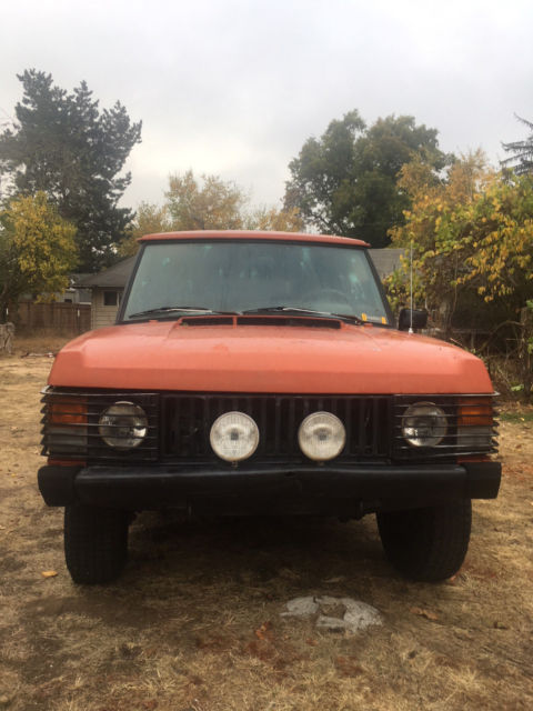 1984 Land Rover Range Rover CLASSIC/manual windows/seats - photo 3