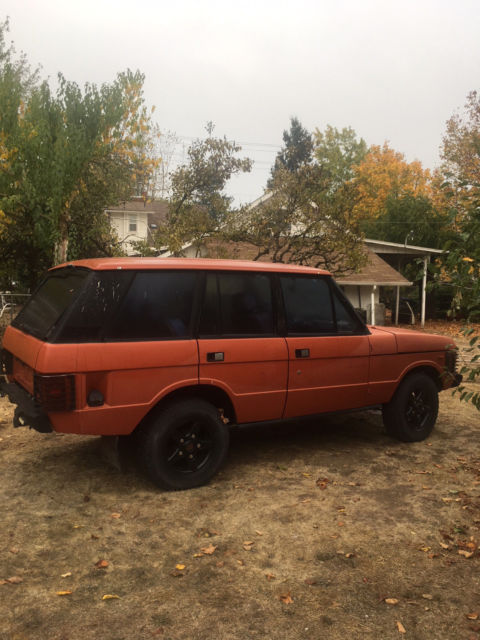 1984 Land Rover Range Rover CLASSIC/manual windows/seats - photo 8