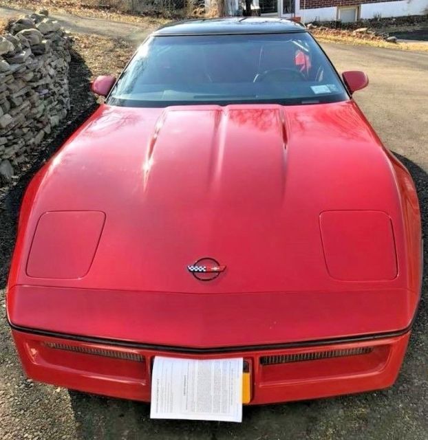 1984 Chevrolet Corvette carmine leather - photo 3